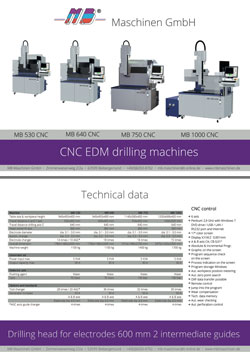 cnc edm drilling machines